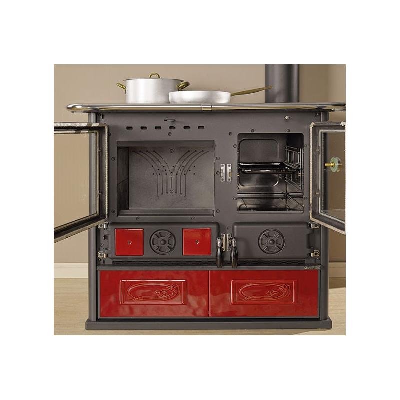 Cuisinière à bois raccordable - LA NORDICA Rosa Reverse 2.0 8.2 kW – Image 5