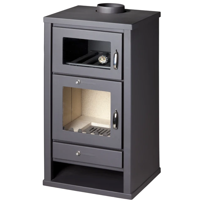 Poêle à bois avec four - BELLEZA DELUXE F - 11kW – Image 2