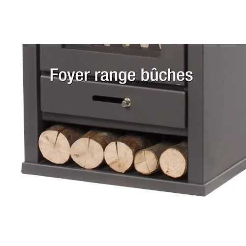Poêle à bois avec four - BELLEZA DELUXE F - 11kW – Image 4