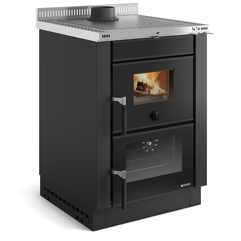 Cuisinière à bois encastrable Vicenza Evo - 6 Kw – Image 2